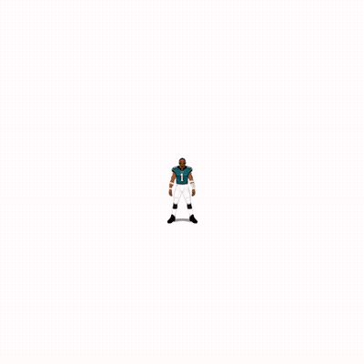 Jalen Hurts Poster Arms Crossed GIF