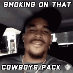 Jalen Hurts Smoking On That Cowboys Pack GIF