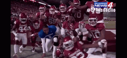Jalen Hurts Touchdown Boomer GIF