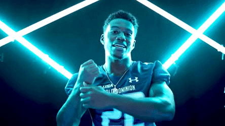 Jalen McCain Cornerback Old Dominion Rowing GIF