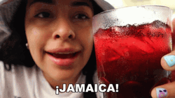Jamaica Merith Aranda Drinking GIF