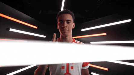 Jamal Musiala No Finger Sign GIF