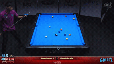 James Aranas Playing Pool With Dennis Orcollo GIF