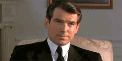 James Bond Pierce Brosnan GIF