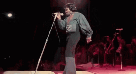 James Brown Doing Multiple Splits GIF
