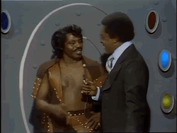 James Brown Having An Interview GIF