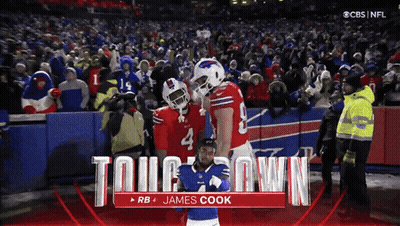 James Cook Buffalo Bills Football Player On Field GIF