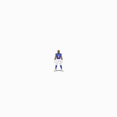 James Cook Buffalo Bills Holding Football GIF