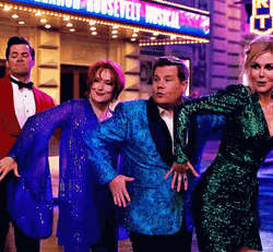 James Corden Broadway Musical GIF
