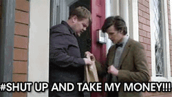 James Corden To Smith Shut Up And Take My Money GIF