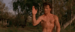 James Dalton Roadhouse Fighting Moves GIF
