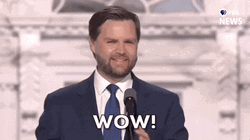 James David JD Vance Amazed Wow GIF