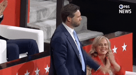 James David JD Vance Double Thumbs Up GIF
