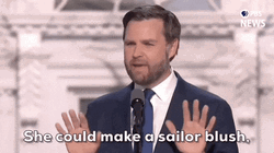 James David JD Vance Sailor Blush GIF