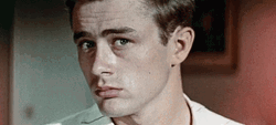 James Dean Confused Face