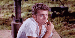 James Dean Hot Stare GIF
