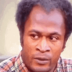 James Evans Sr Side Eye Good Times GIF