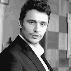 James Franco Flirting GIF