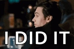 James Franco I Did It GIF