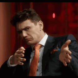 James Franco Interview GIF