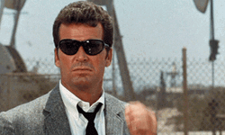 James Garner Looking With Sunglasses GIF