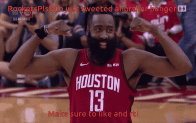 James Harden Rockets Pls Win GIF