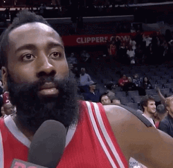 James Harden Walk Off NBA GIF
