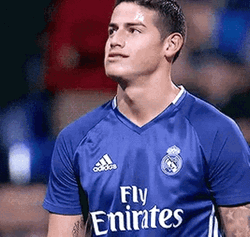 James Rodriguez Eyes Wink GIF