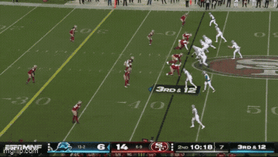 Jameson Williams 70 Yard Touchdown 3Rd Quarter GIF
