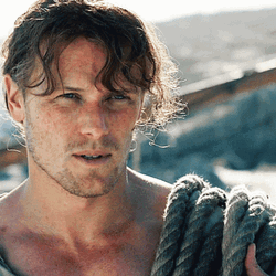 Jamie Fraser Handsome Hunk GIF