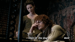 Jamie Fraser Stressed Problematic GIF