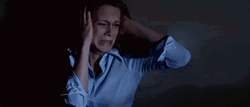 Jamie Lee Curtis Broken Down Sobbing  GIF