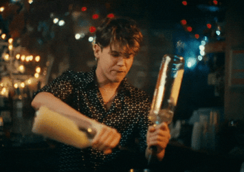 Jamie Miller As Bartender GIF