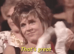Jane Fonda Applause Good For Her GIF
