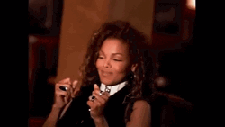 Janet Jackson Finger Snap GIF