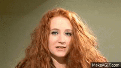 Janet Steady Eyebrows  GIF