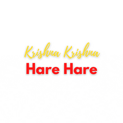 Janmashtami Hare Krishna Vector Art GIF