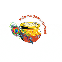 Janmashtami Krishna Curd Pot GIF