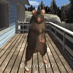 Janro Dancing Rat GIF