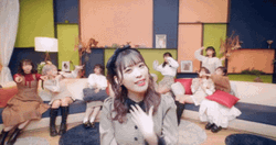 Japan Pretty Girl Heart Sign GIF