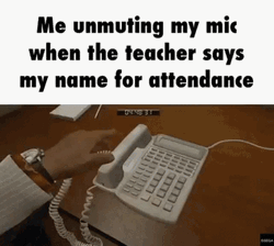 Japanese Anime Attendance Meme GIF