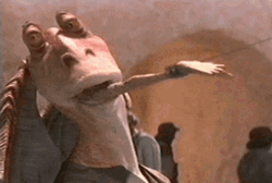 Jar Jar Binks  Is A Snack GIF