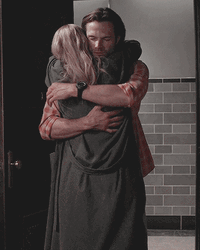 Jared Padalecki Passionate Hugging A Lady