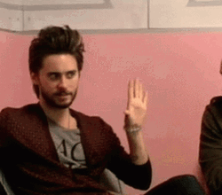 Jared Says Stop Talk To The Hand GIF
