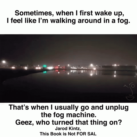 Jarod Kintz Quote Sometimes When I First Wake Up GIF