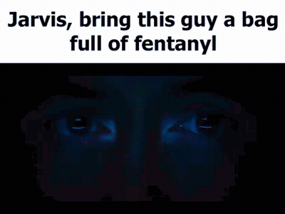 Jarvis Bringing Fentanyl Bag To Man With Tony Stark Picture GIF