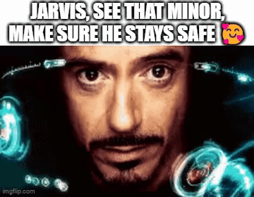 Jarvis Saying Make Sure He Stays Safe GIF