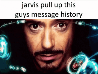 Jarvis Tony Stark GIF