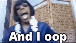 Jasmine Masters Oop Reaction Stepping To Something GIF