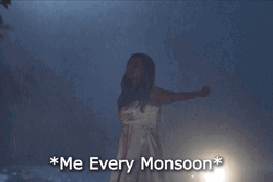 Jasmine Rain Dance Every Monsoon GIF